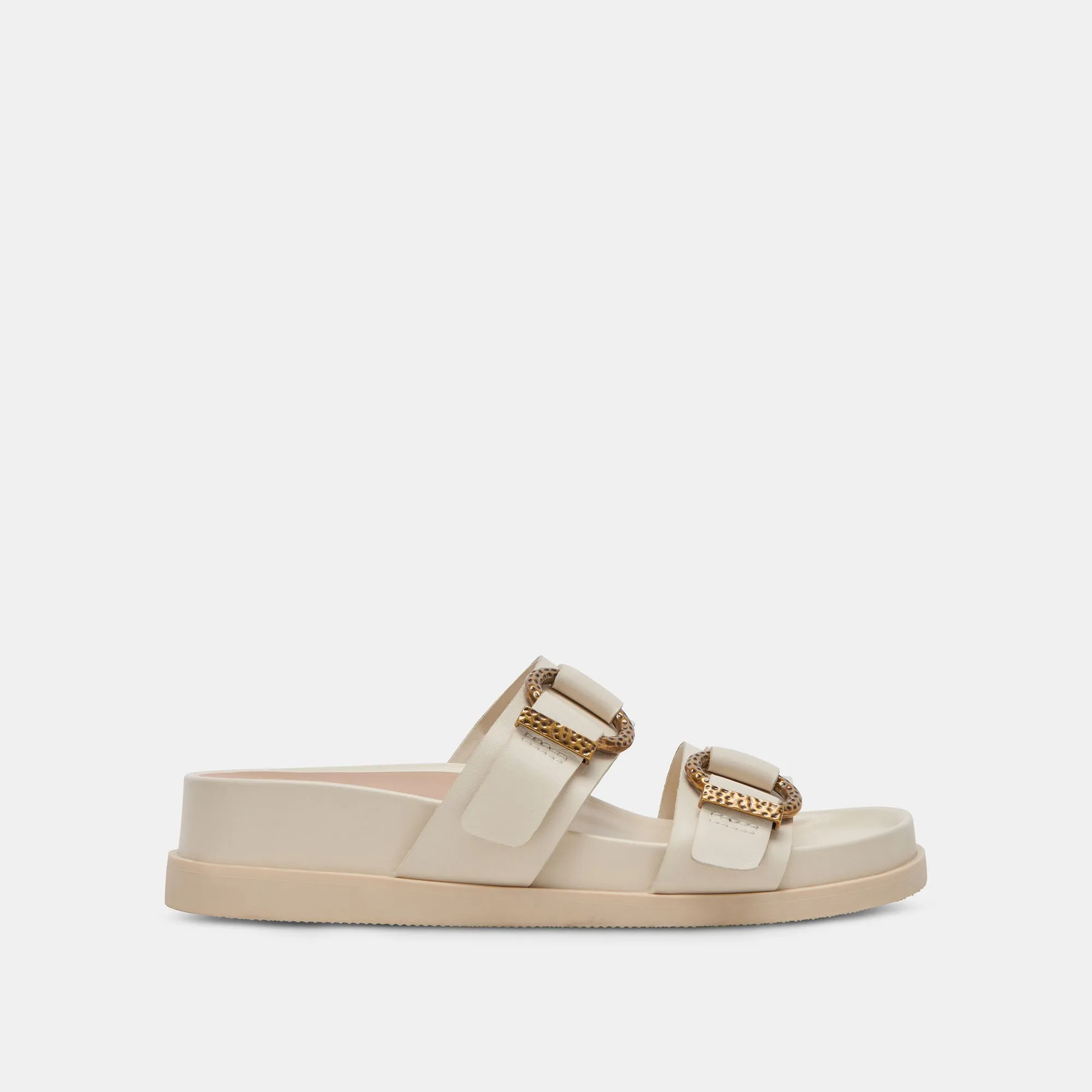 Unwind Walk SOYA SANDALS WHITE LEATHER