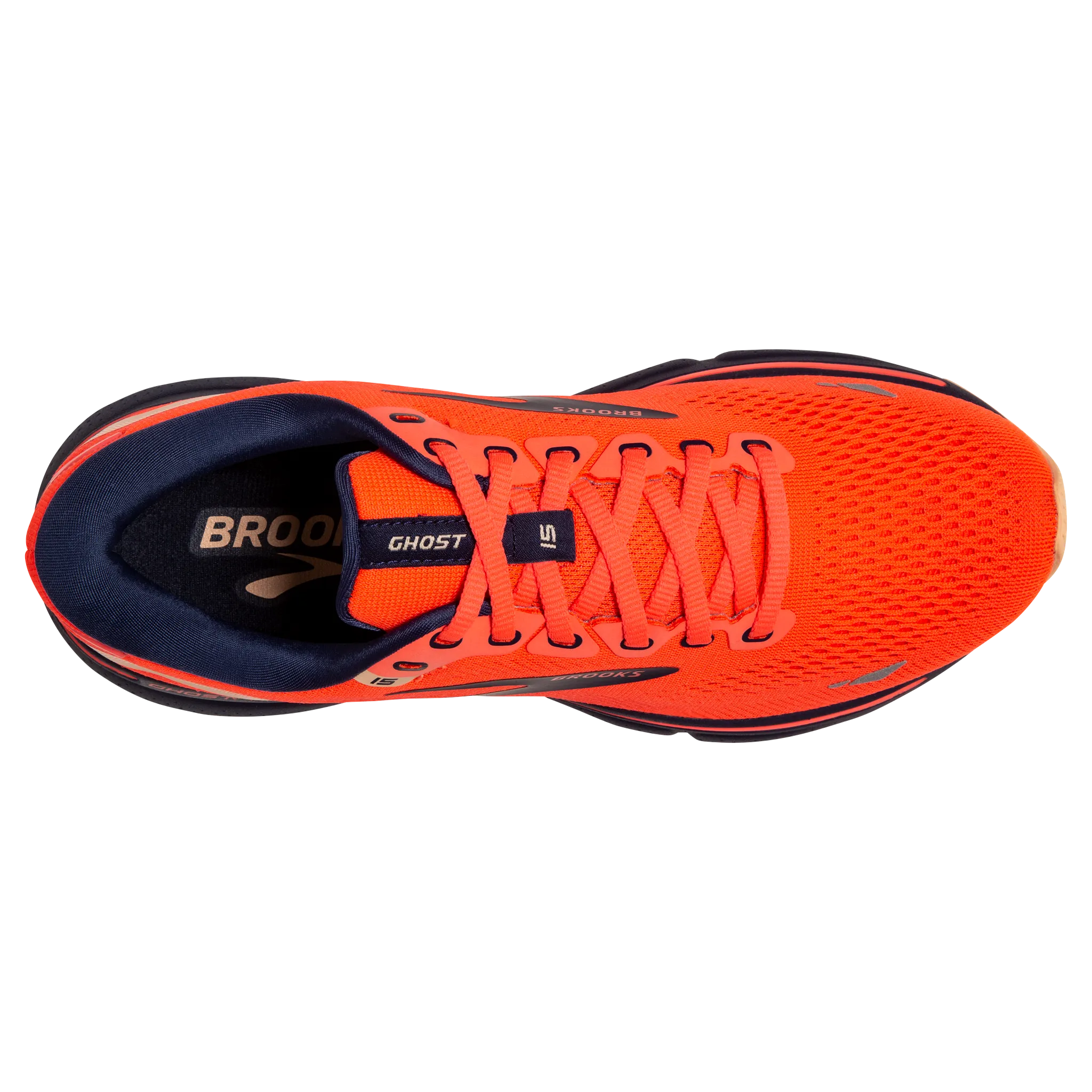 Women's Ghost 15 city running shoe area