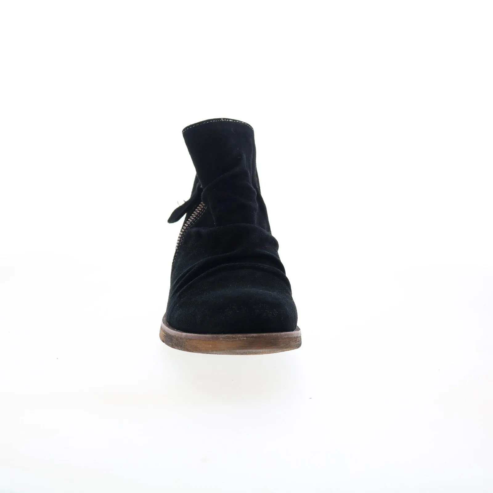 Utility Style Sofft Bassett SF0053121 Womens Black Leather Zipper Ankle & Booties Boots