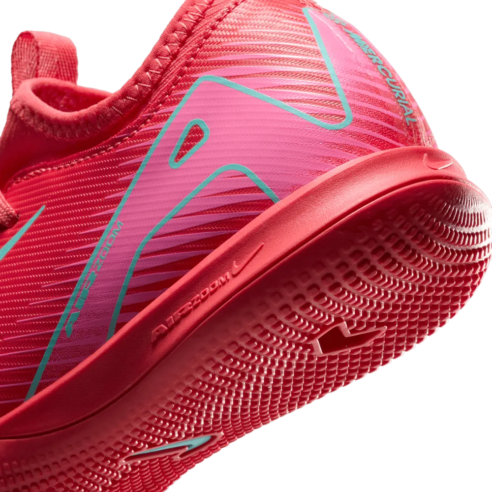 Nike Jr. Mercurial Vapor 16 Academy IC Indoor Football Shoes (Ember Glow/Aurora Green) Stage Pop