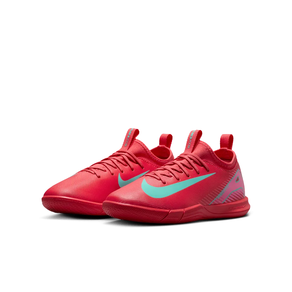 Comfort support Nike Jr. Mercurial Vapor 16 Academy IC Indoor Football Shoes (Ember Glow/Aurora Green)