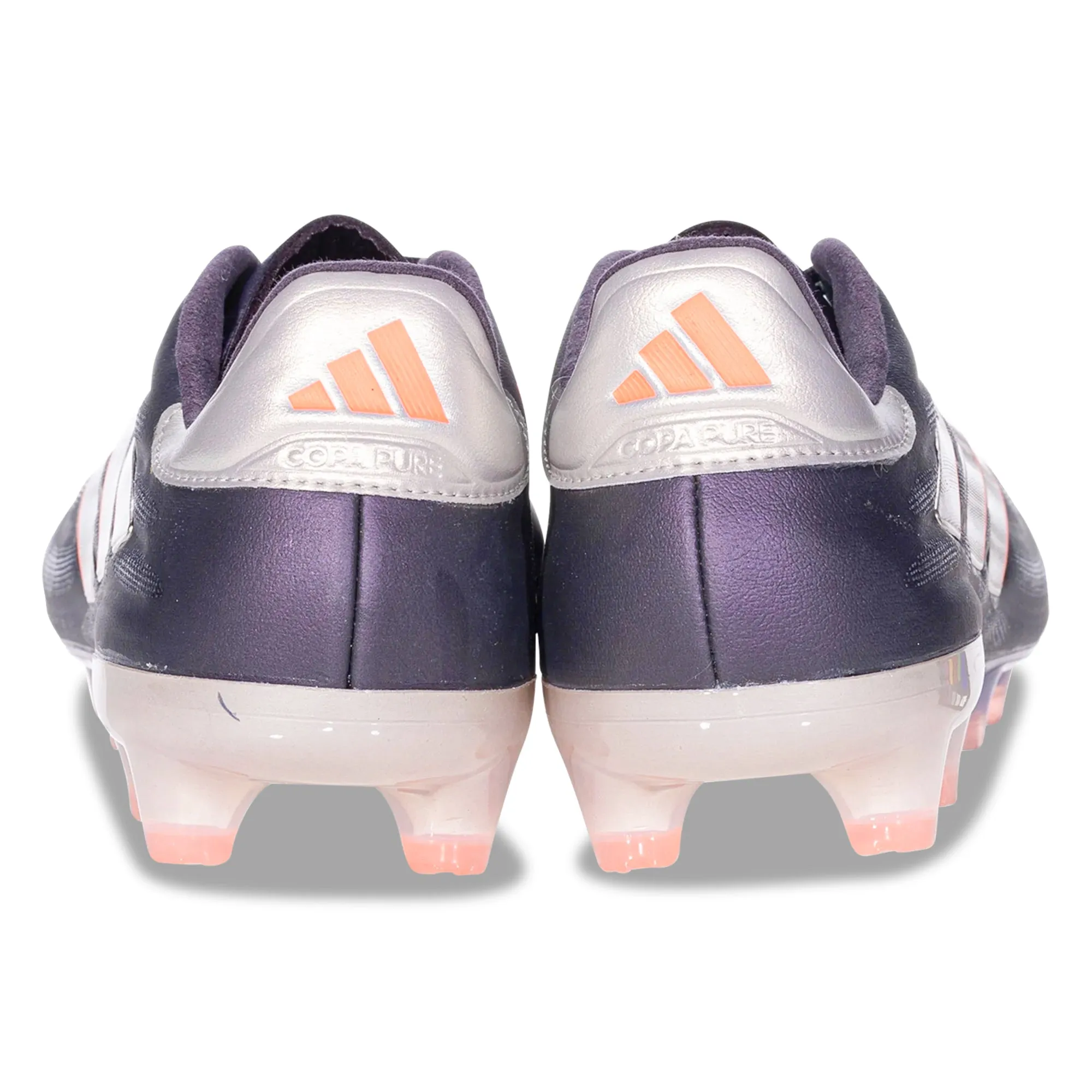 adidas Copa Pure 2 Elite FG Soccer Cleats (Platinum/Metallic/Turbo) Amateur Games Firm Ground