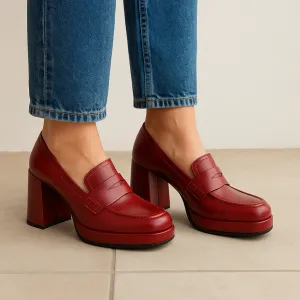 Sexy Red Heels BRESLEY SMALE RED OIL