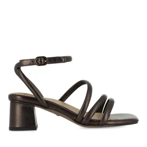 Durable piece RAMSAY - BRONZE LEATHER