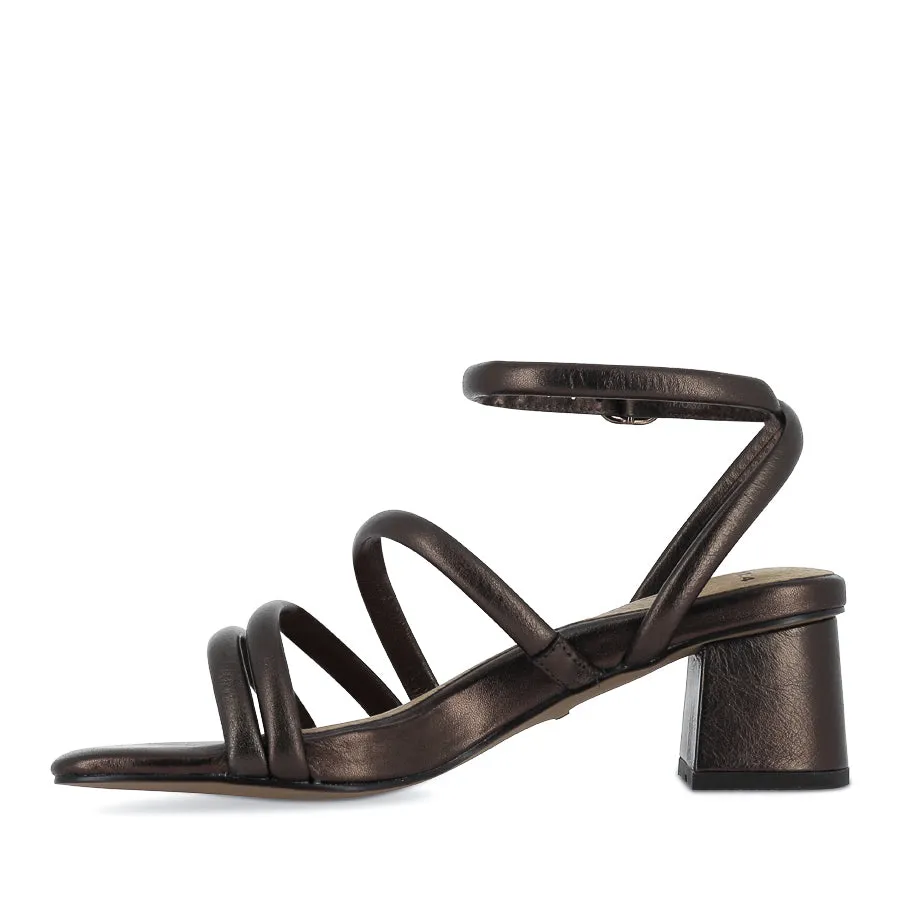 city dwellers thin - soled RAMSAY - BRONZE LEATHER