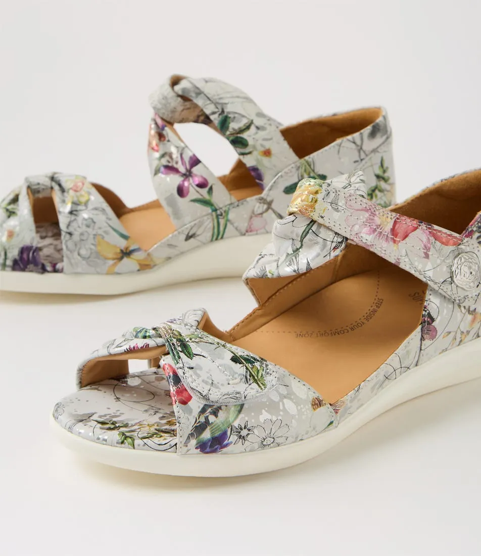 ZIERA DOXIE WHITE FIELDS Comfort Strap Skin Soft