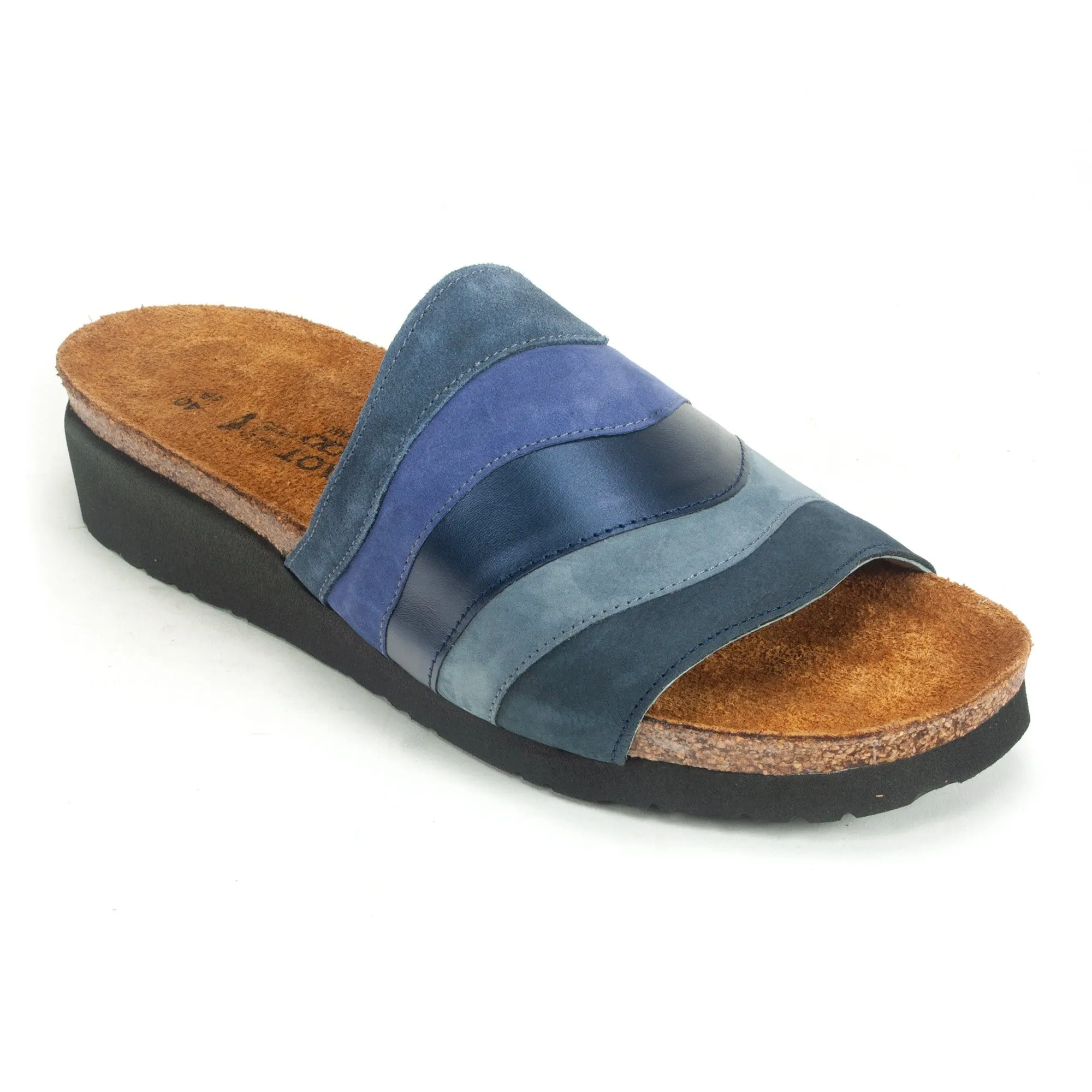 Portia Wedge Slide Sandal (4032) Comfort toe Calm Tone