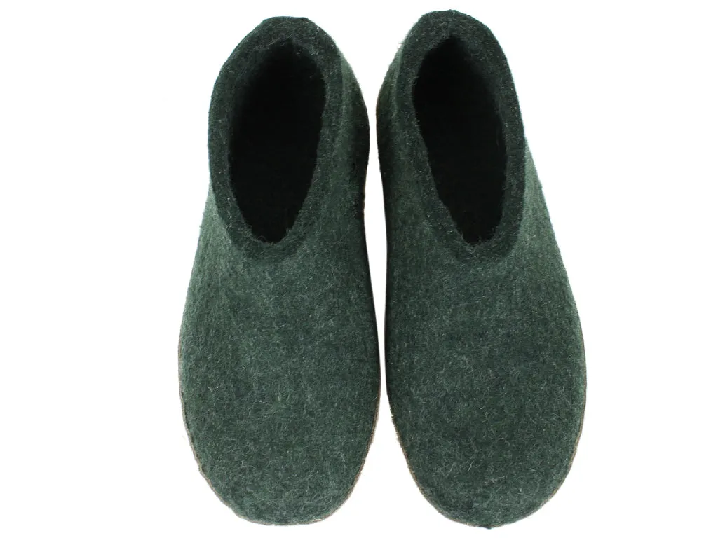 Glerups Closed Slippers Forest Sturdy Build ergonomic