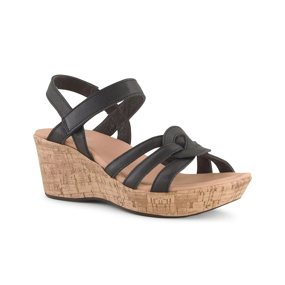 Padded Synthetic Upper Tropical Wedge Sandal (112113)