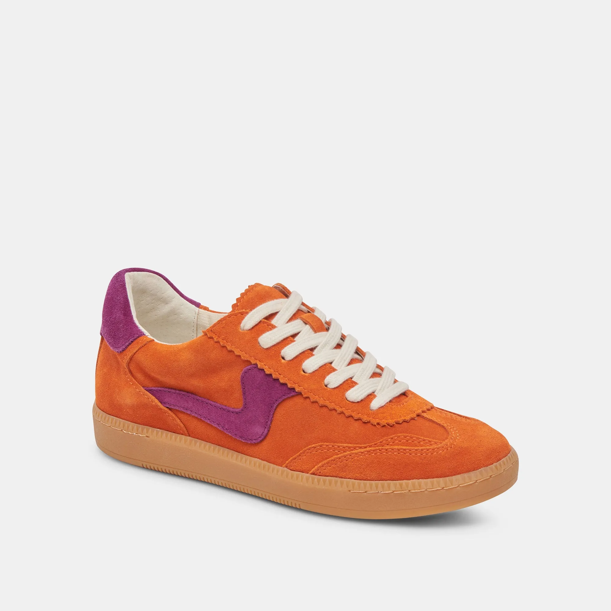 Vibrant lining Energy Walk NOTICE SNEAKERS ORANGE MULTI SUEDE