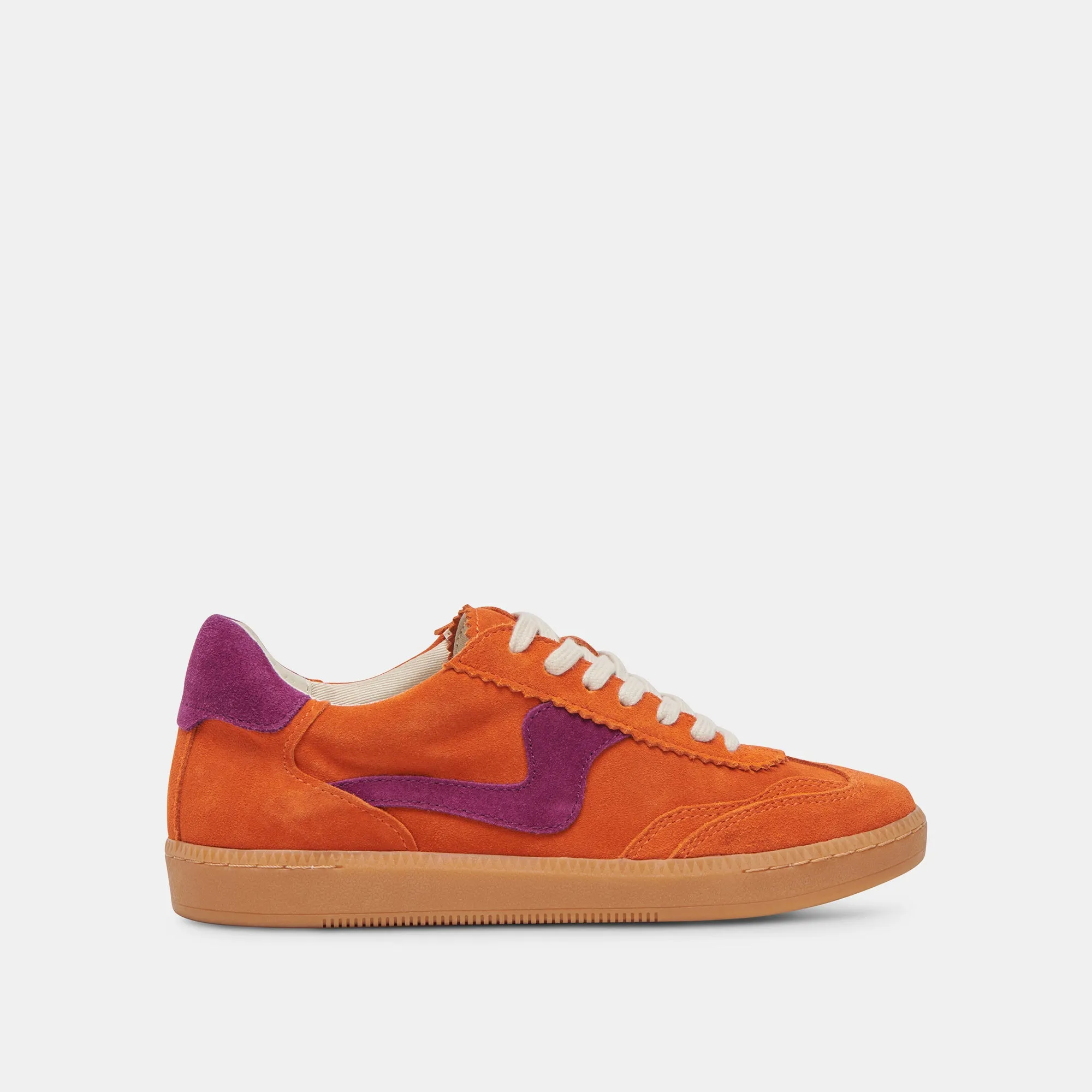 Movement Comfort NOTICE SNEAKERS ORANGE MULTI SUEDE
