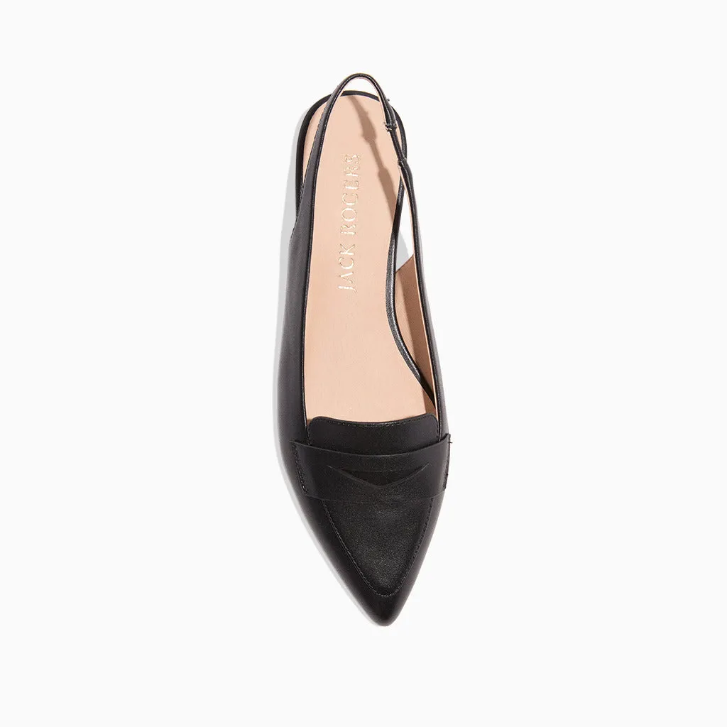 Pennie Sling Back Ballet Scandi Clean Low Arch