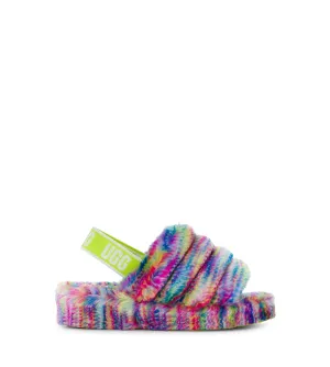 Short Trip UGG Fluff Yeah Slide Pixelate