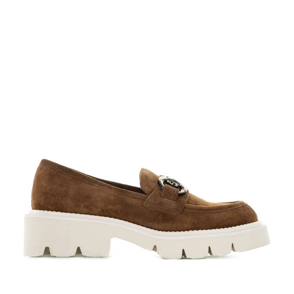 TAMARA LONDON PARGO DK TAN SUEDE Enhanced design rustic