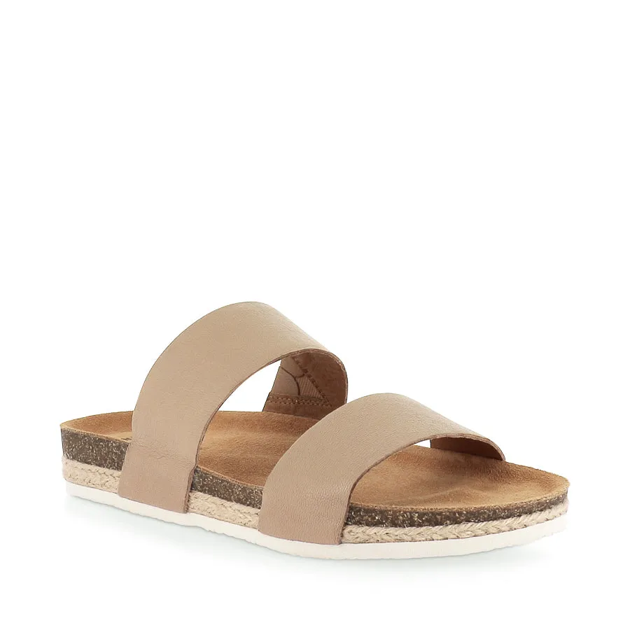 MARIA III - SAND LEATHER Structured performance ankle - support