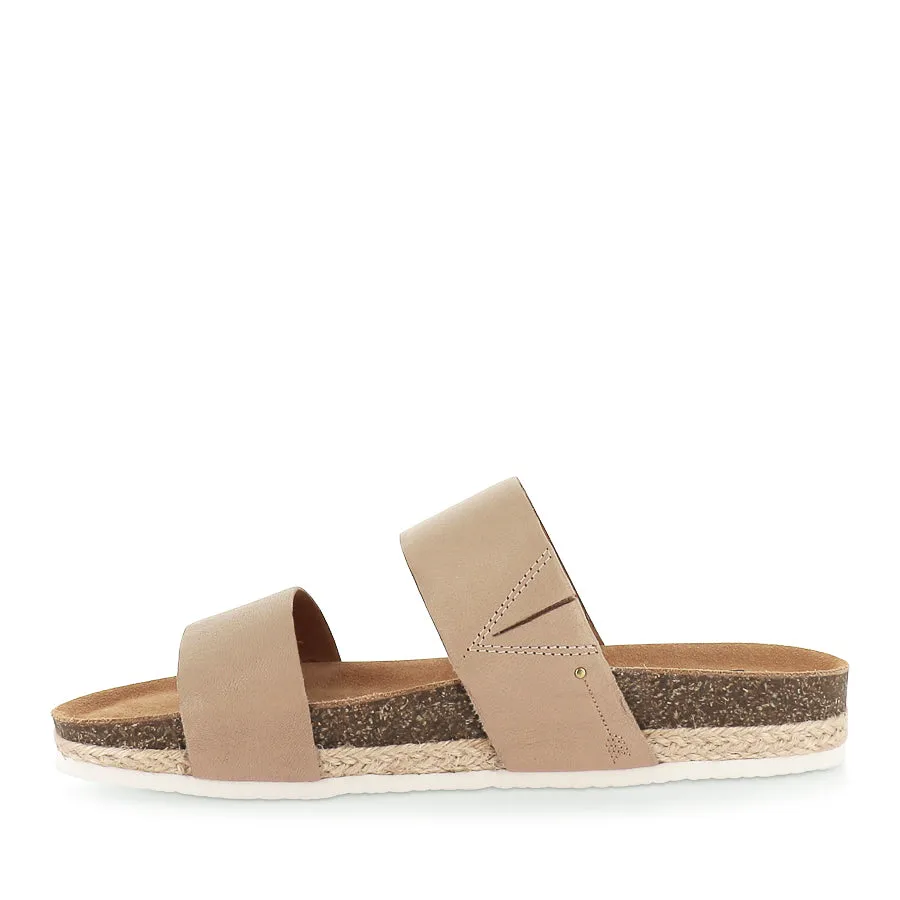 MARIA III - SAND LEATHER All-day Comfort Round - toe