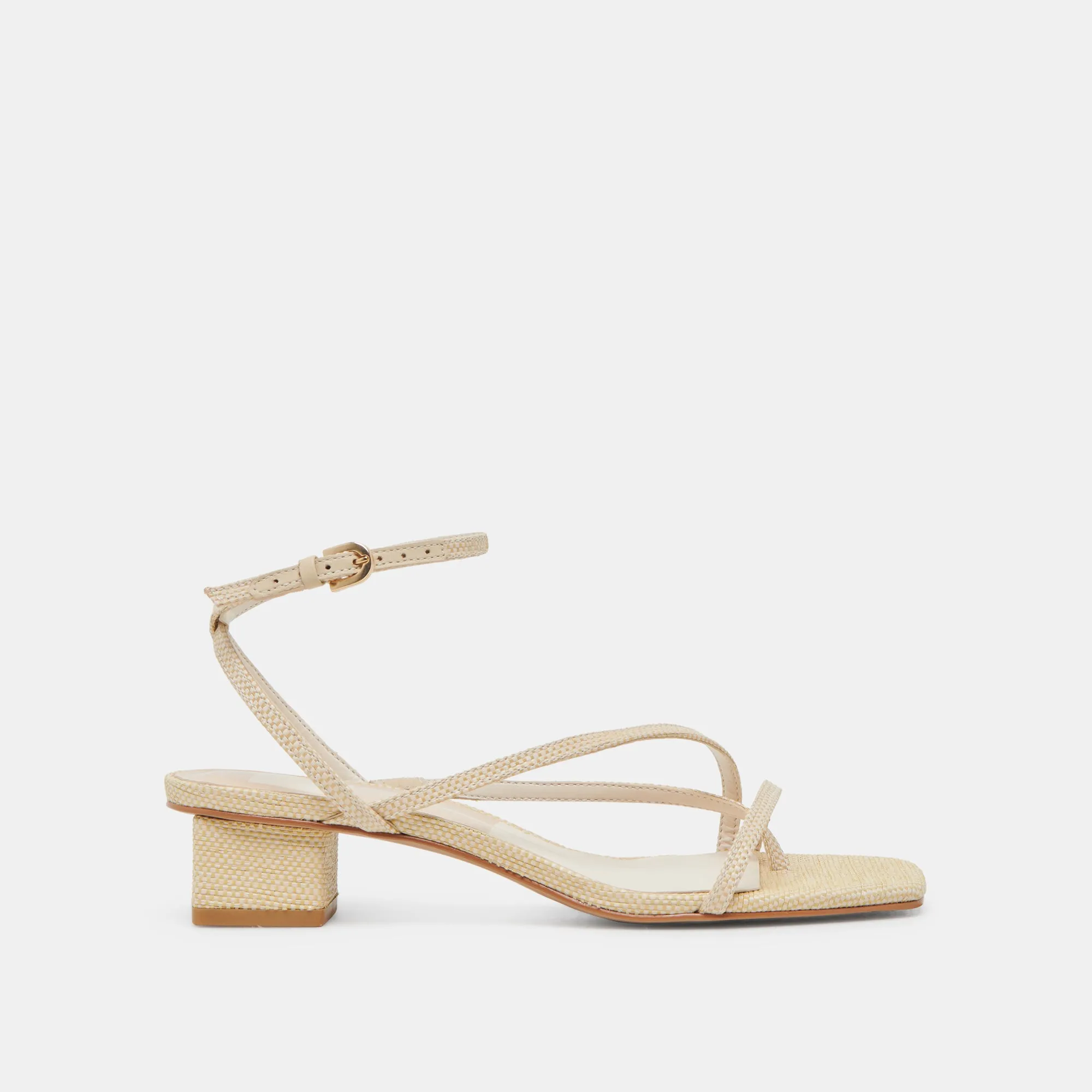 KARLOS SANDALS NATURAL WOVEN RAFFIA Travel-Ready Comfort