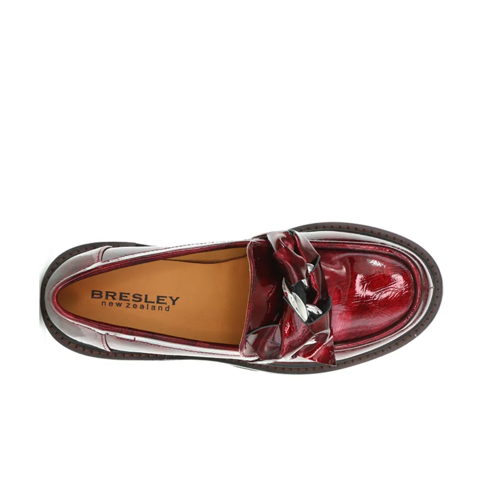 BRESLEY DOBBIE CLARET PAT Chic Wear