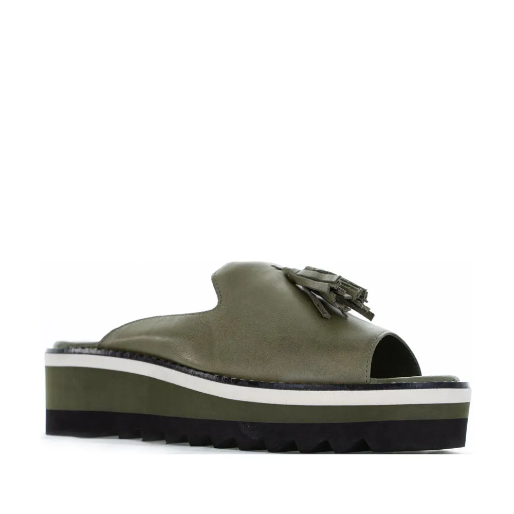 Step Comfort Fit LE SANSA LUXE OLIVE