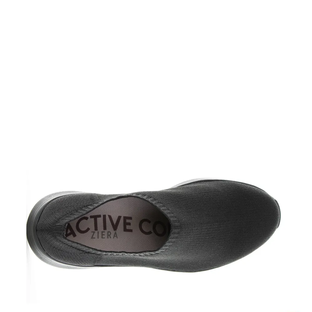 ZIERA FURNER BLACK Quick Flex Shoes Weather Friendly