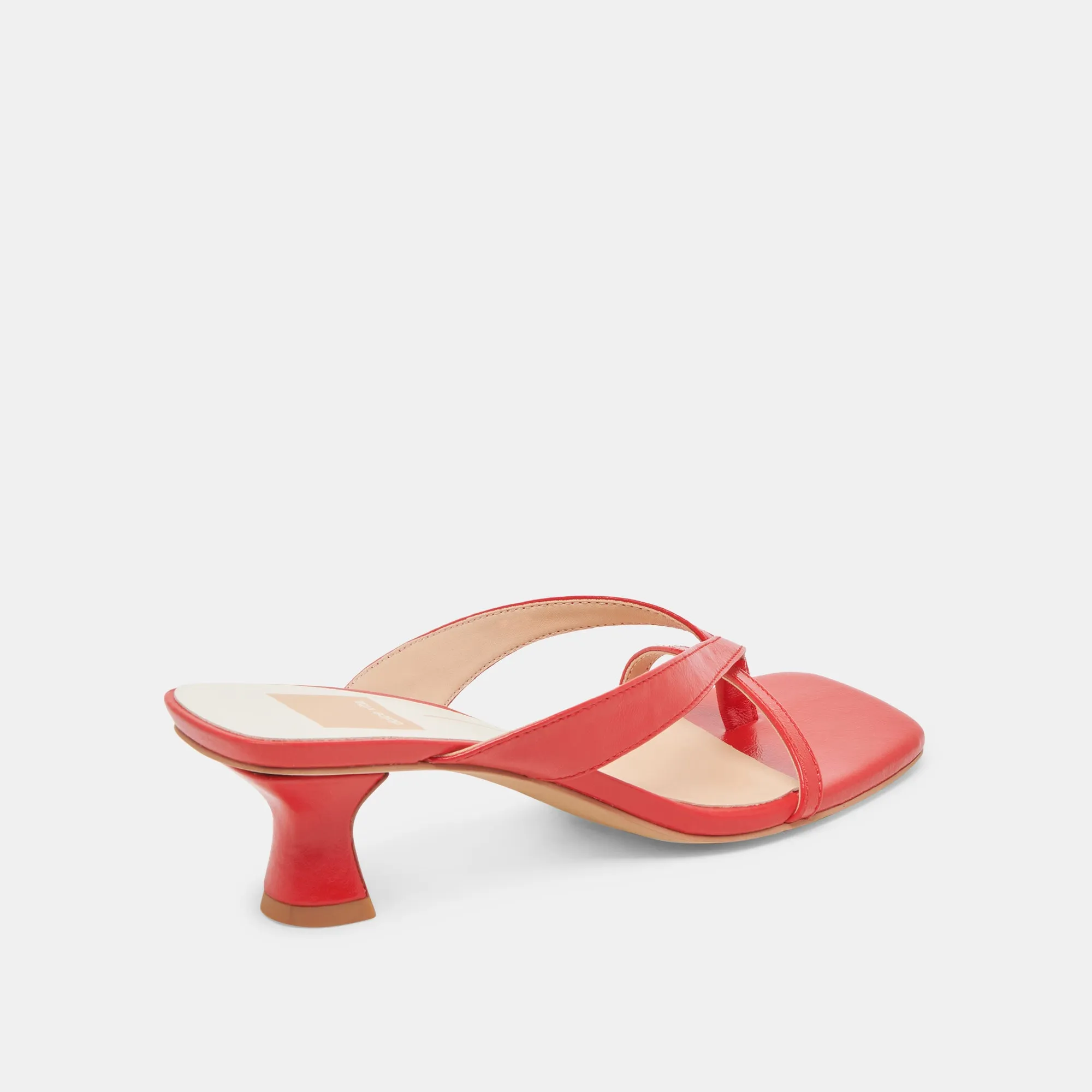 Street Mood Street Ready BREVEL WIDE HEELS CHILI LEATHER