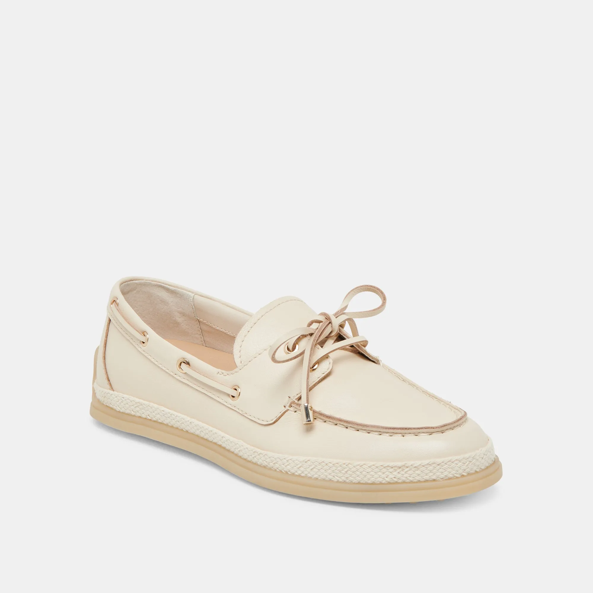 DORIS LOAFERS BONE LEATHER Flexible Lining Stylish Silhouette