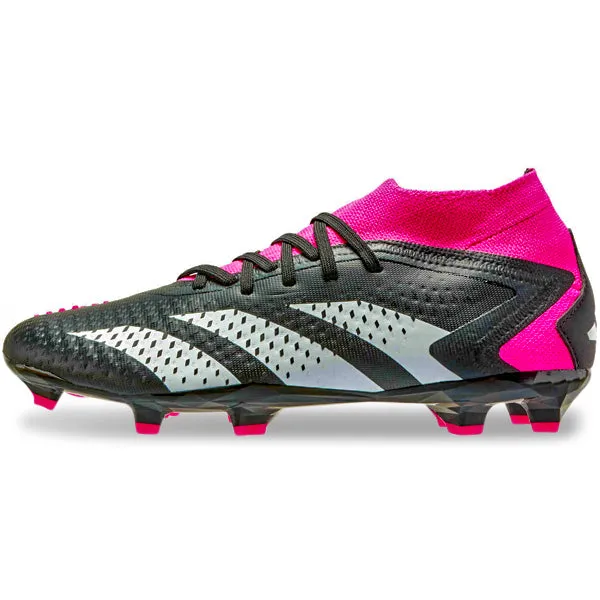 Fitness Level adidas Predator Accuracy.2 Firm Ground Soccer Cleats (Core Black/Shock Pink)