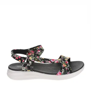 CC RESORTS FLOSS BLACK FLORAL Resort Wear Soft Cushioning