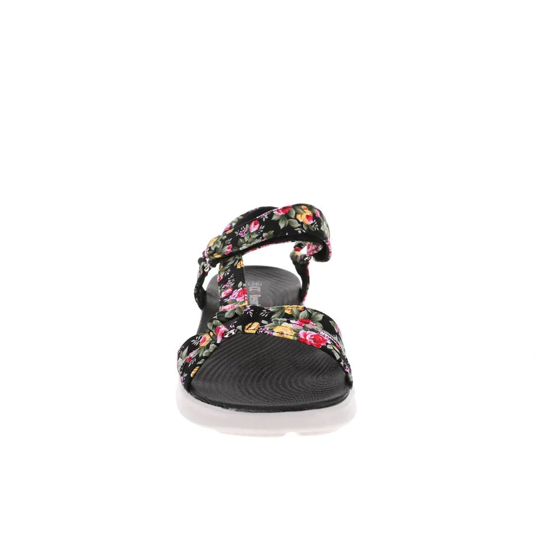 Supportive CC RESORTS FLOSS BLACK FLORAL
