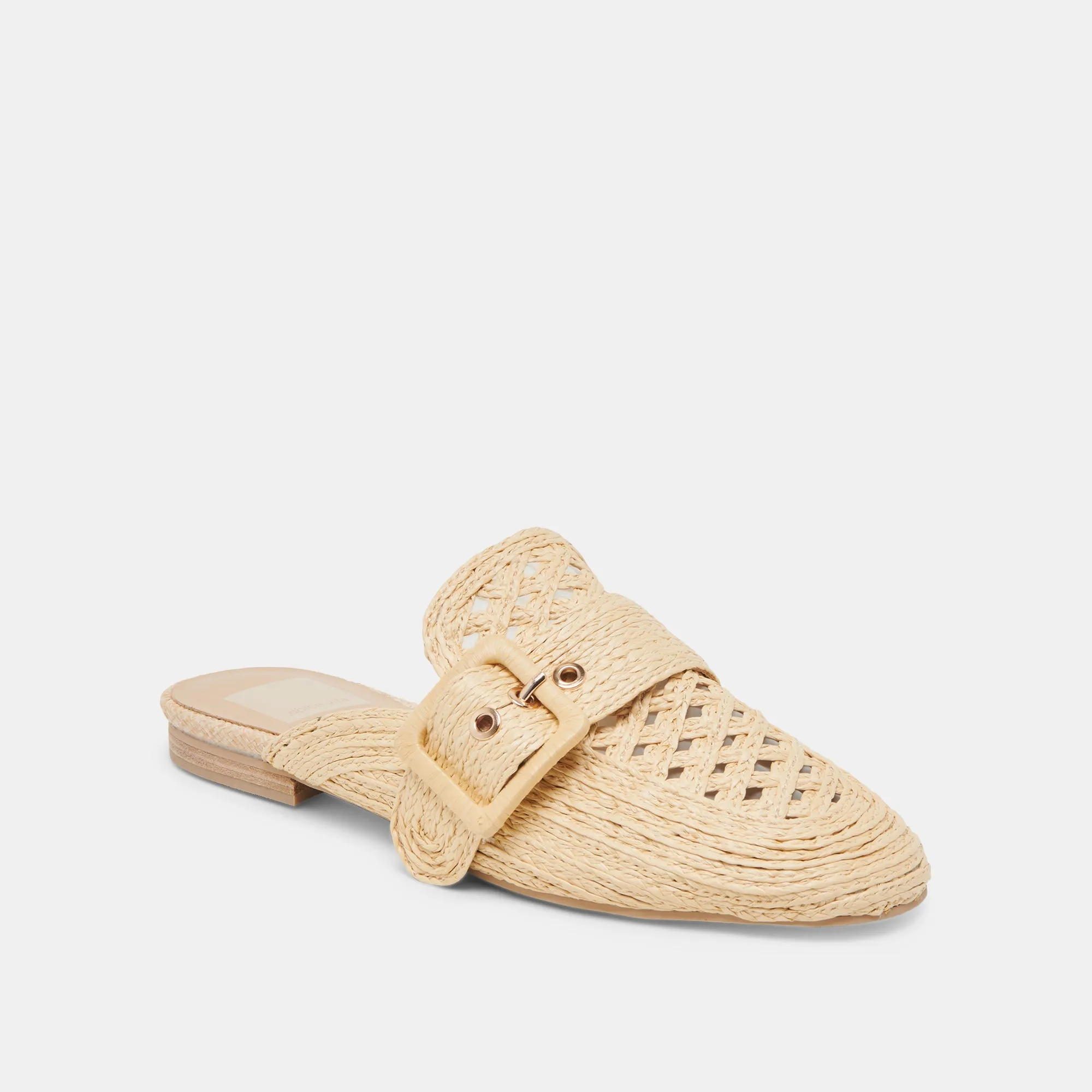 SIANNA FLATS NATURAL RAFFIA Youth Cool