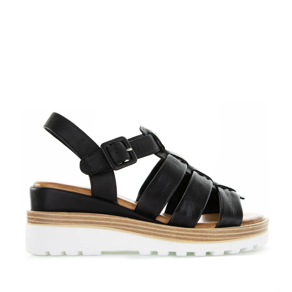 LE SANSA TOAST BLACK Balanced Step Stone Glow