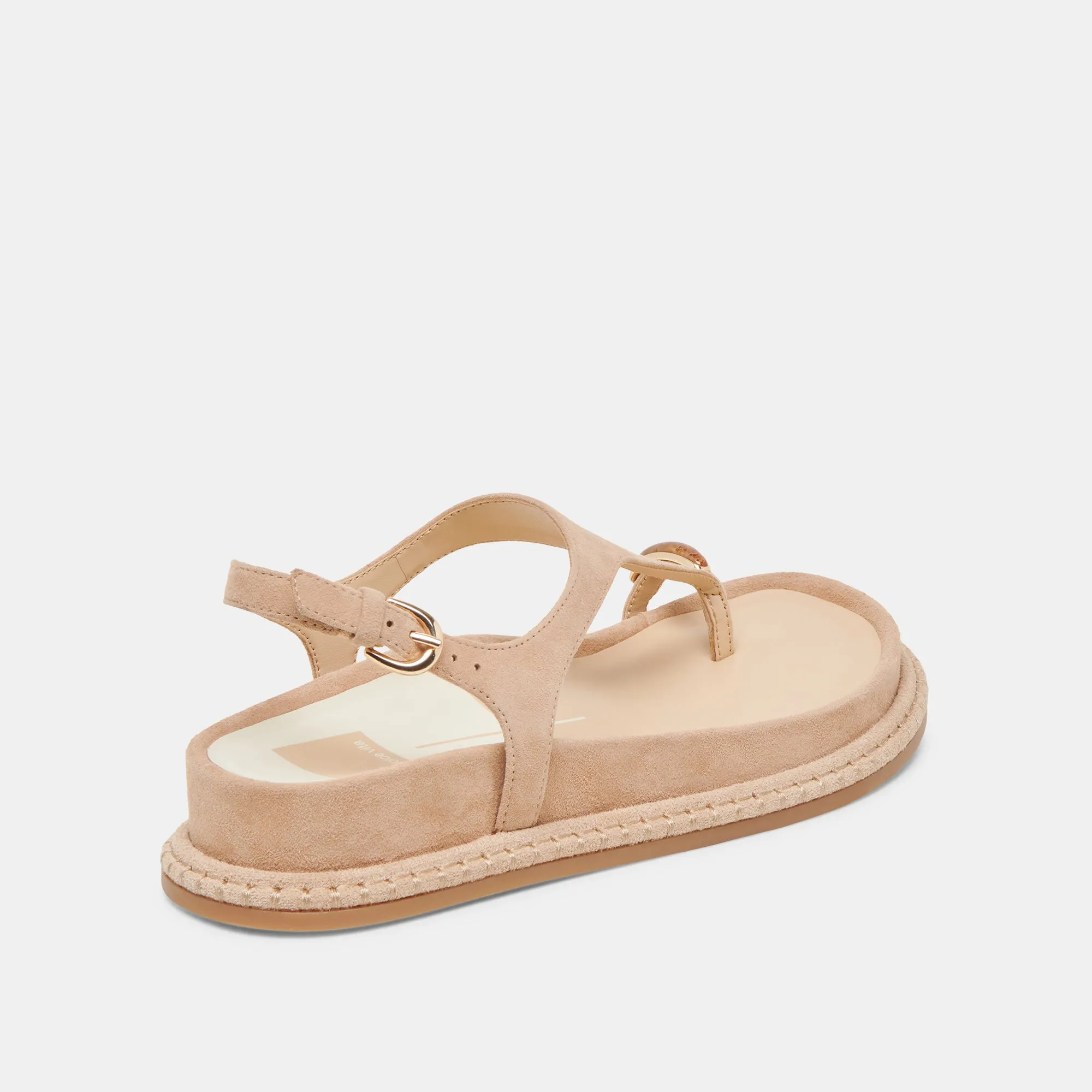 STEFAN GEMSTONE SANDALS BAMBOO SUEDE Outfit Friendly Urban Escape