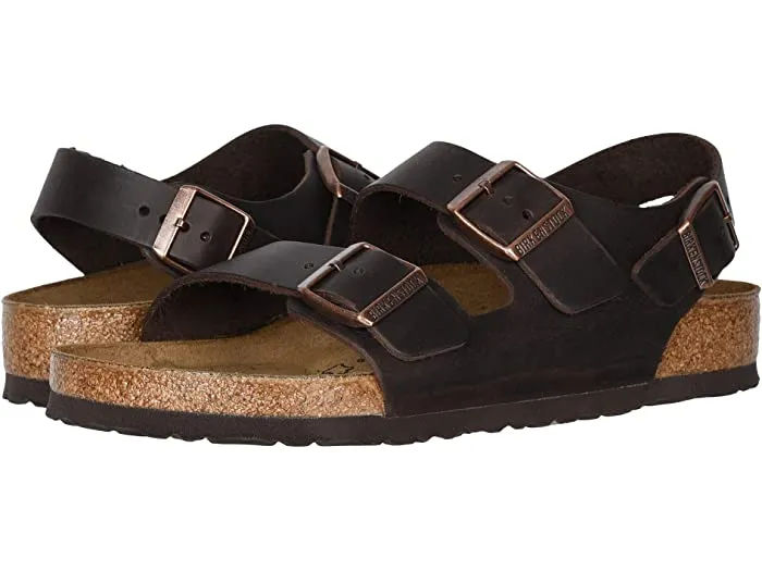 Birkenstock Milano Leather loose - fit Fashion-forward flexibility