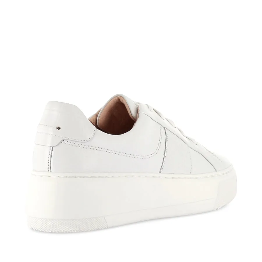 RILEY - WHITE TUMBLE LEATHER most comfortable