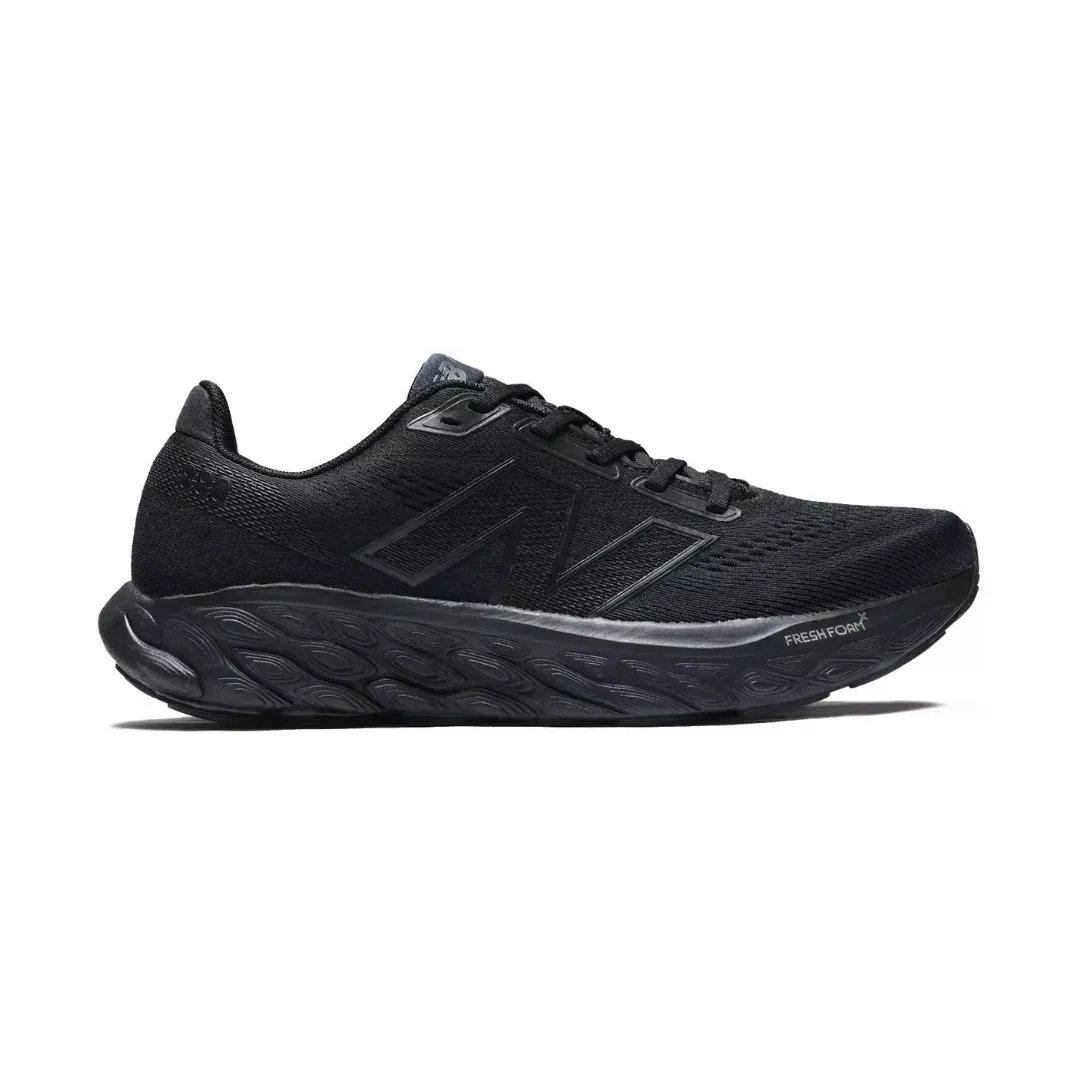 NEW BALANCE M1080K14-2E FRESH FOAM X 1080 v14 MN'S (Wide) Black Mesh Running Shoes bead - decorated running gear Style - and - function