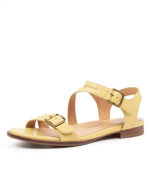 ZIERA TEXAS LEMON Flat Sole Walk Lightly