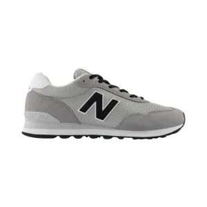 cinder track running gear NEW BALANCE ML515AGG-2E 515 MN'S (Wide) Artic Grey/White Mesh & Suede Running Shoes