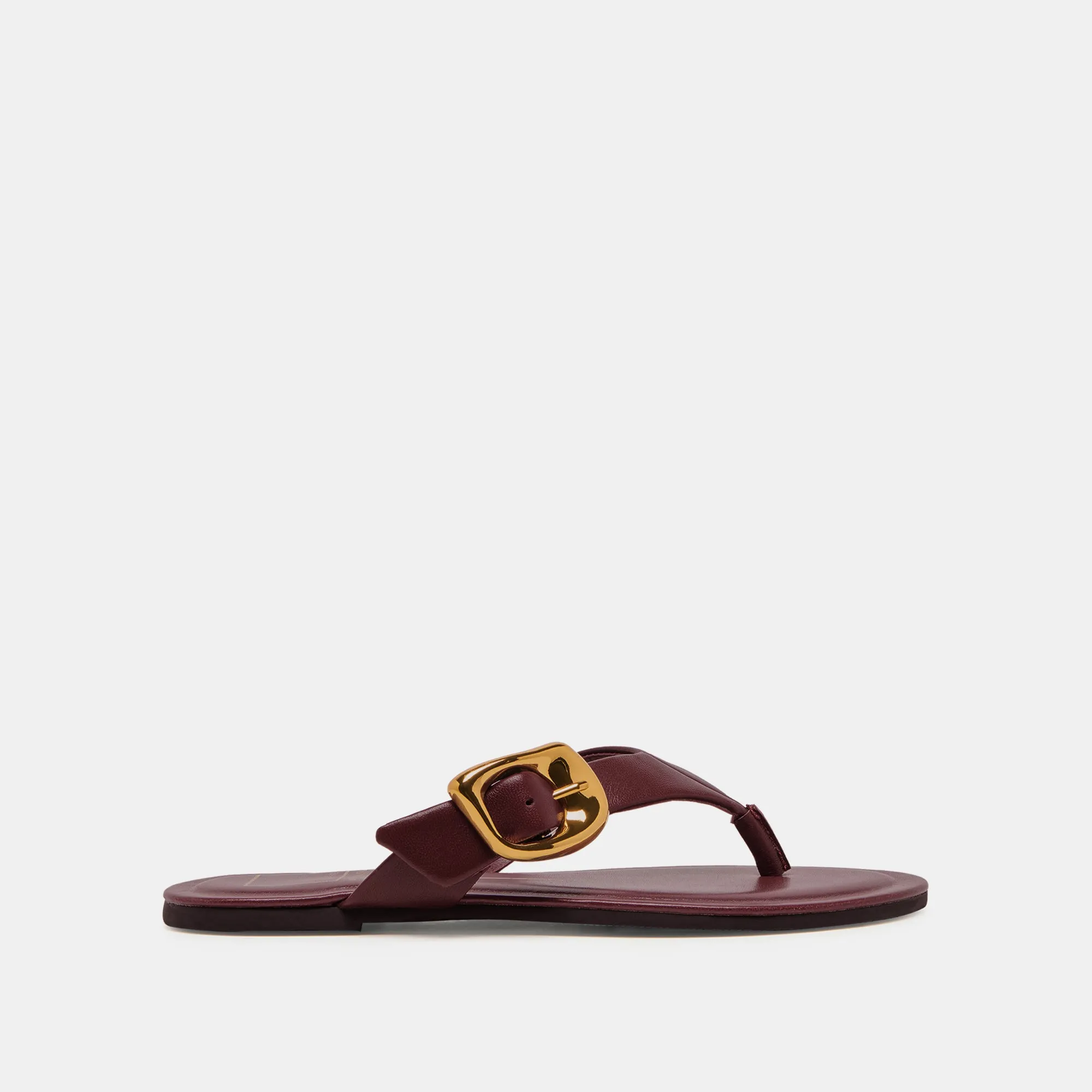 ROSSA SANDALS BURGUNDY LEATHER Effortless Walk