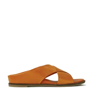 Premium Durability Easy Cushioning FLEUR LEATHER SLIDE SANDALS