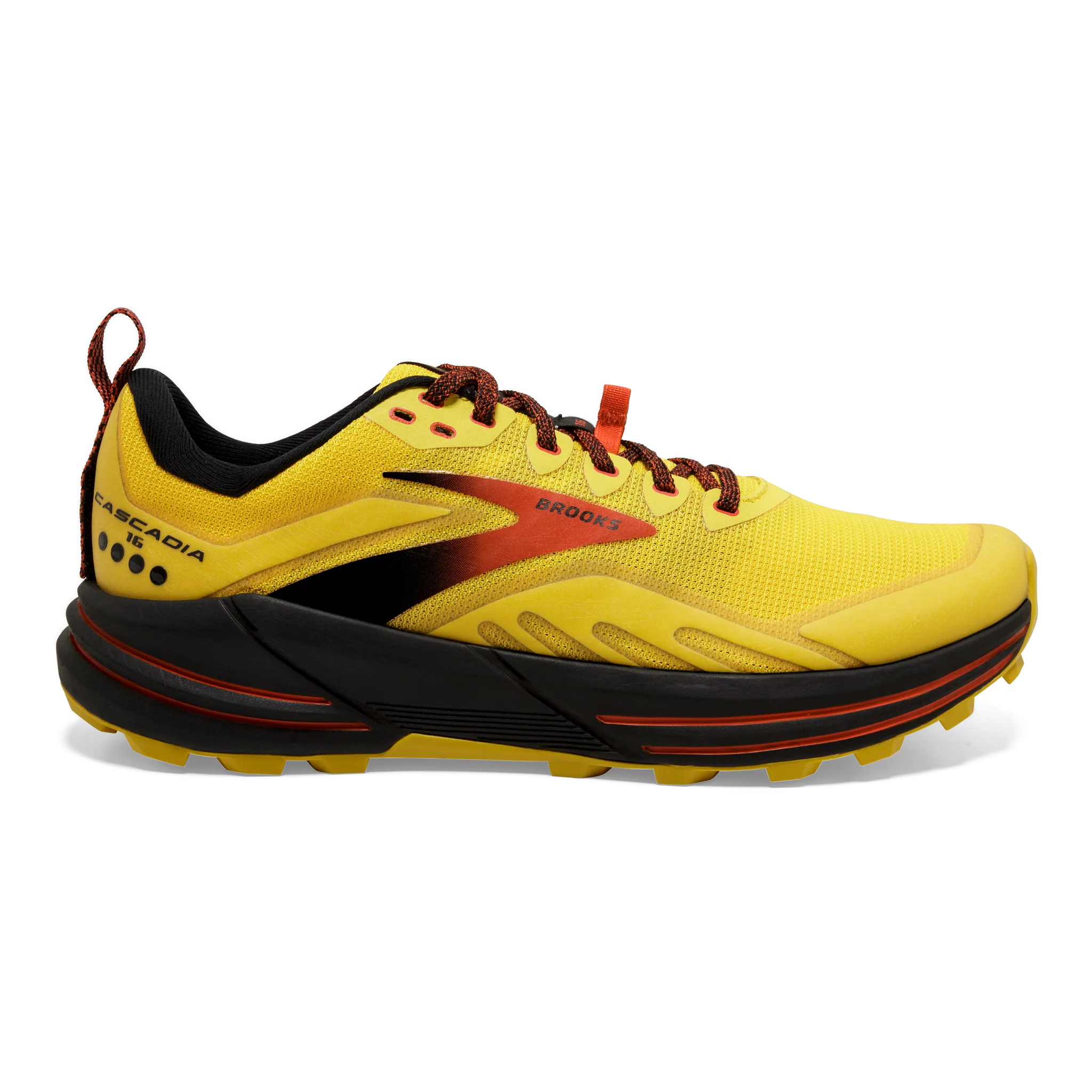 Men's Cascadia 16 running in morning Flexibility Boost