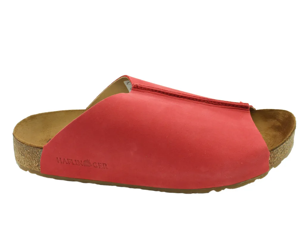 Sand Move Moon Walk Size 38/UK5 only - Haflinger Sandals Fortuna Red