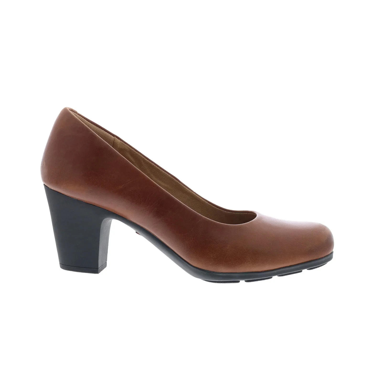 Tuxedo Party Shoes Anti Odor Feature Comfortiva Noxi CT0024500 Womens Brown Wide Leather Pumps Heels Shoes