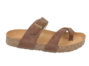 Cool Pop Marathon Fit Haflinger Sandals Juno Country Brown