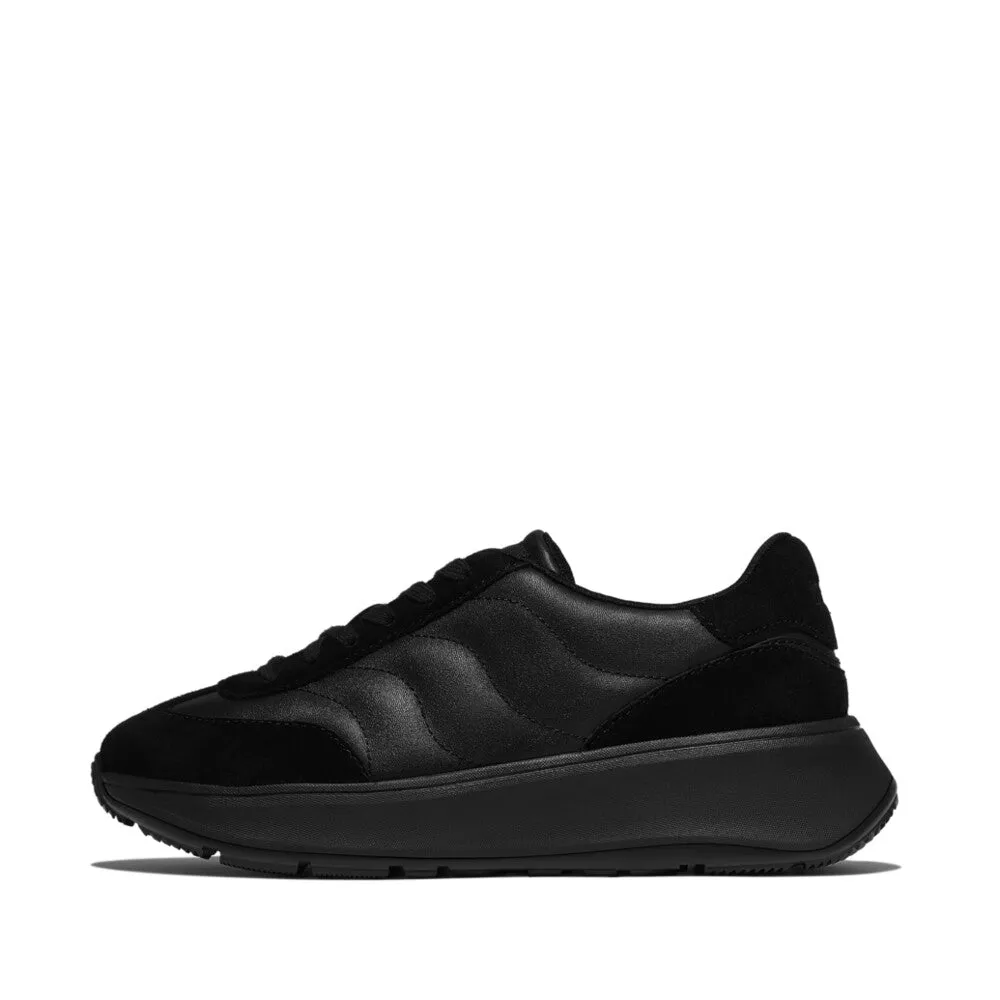 Daily Walk F-MODE T-Toe Wave Leather Suede Sneaker