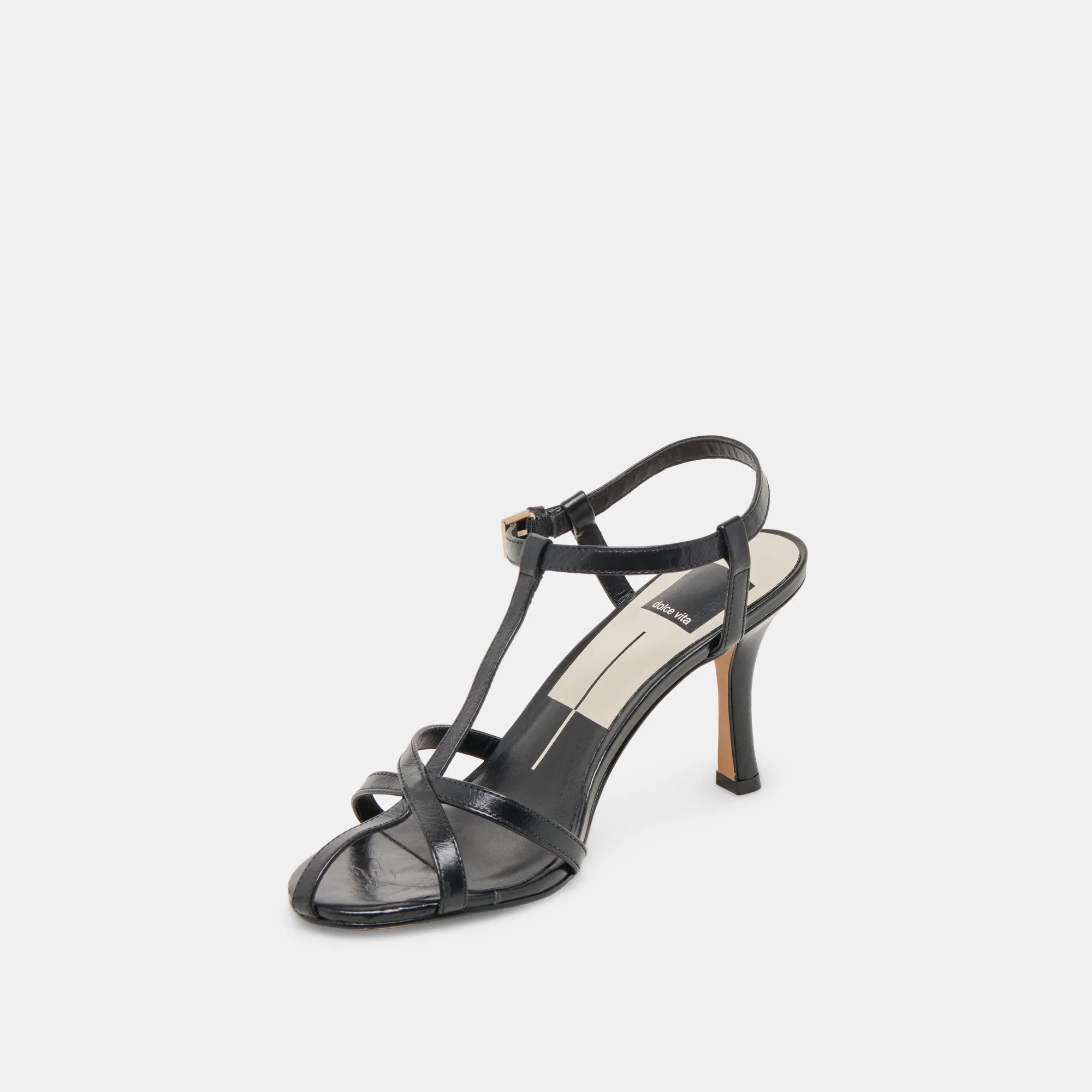LIANE HEELS MIDNIGHT CRINKLE PATENT Beach Wedding Heels Winter Pumps