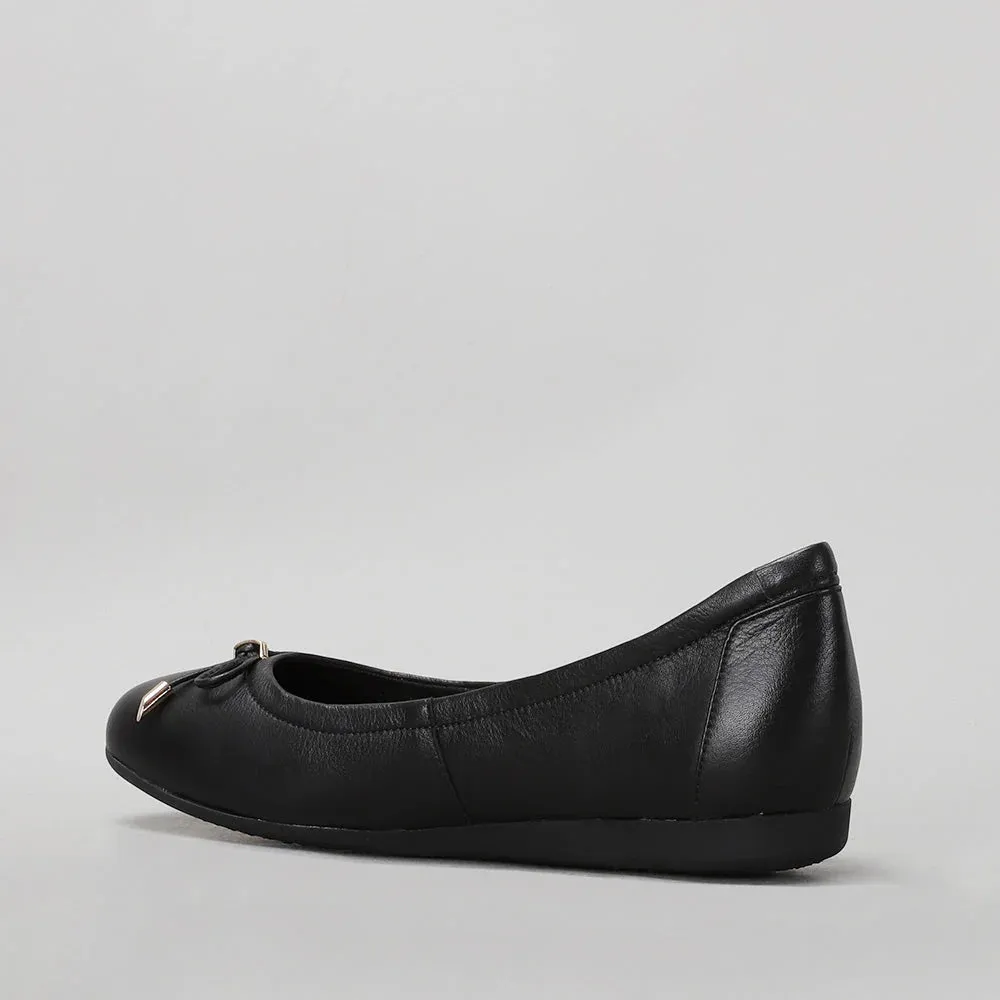 LE SANSA BOUNCE BLACK Dinner Out Flexible Upper Shoes