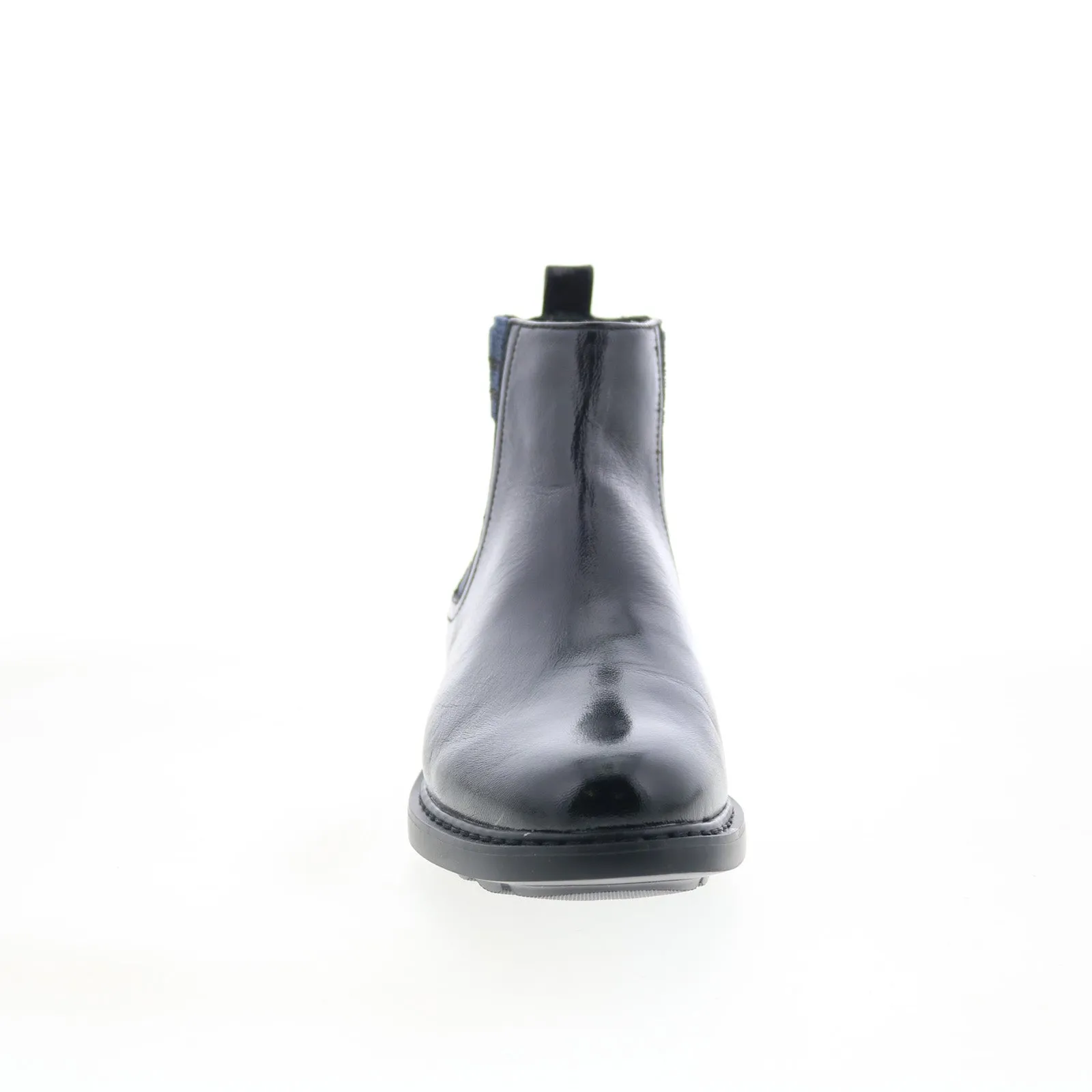 Johnston & Murphy Georgette 78-51941 Womens Black Leather Chelsea Boots Extreme Durability Stylish Versatility