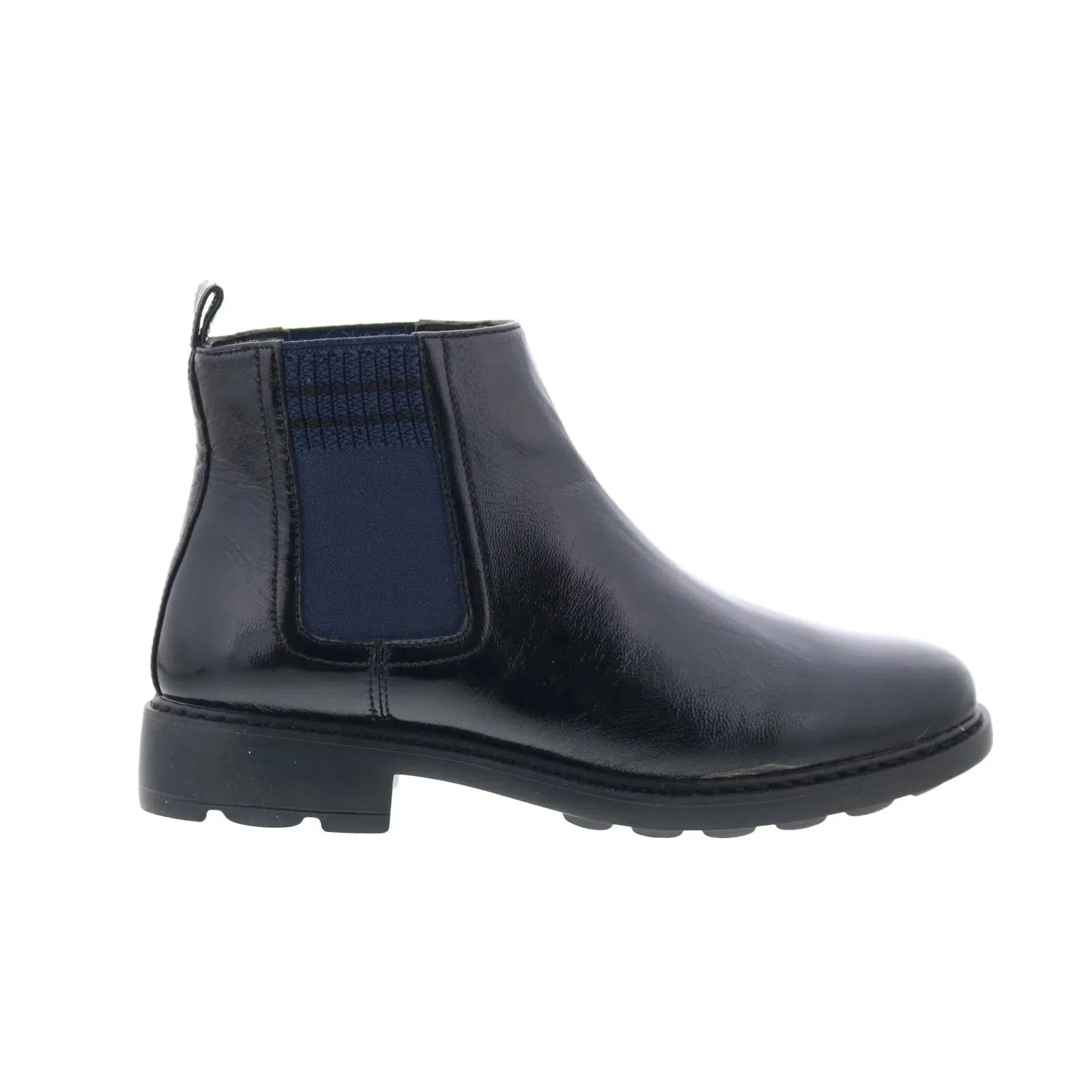 Johnston & Murphy Georgette 78-51941 Womens Black Leather Chelsea Boots Social Butterfly