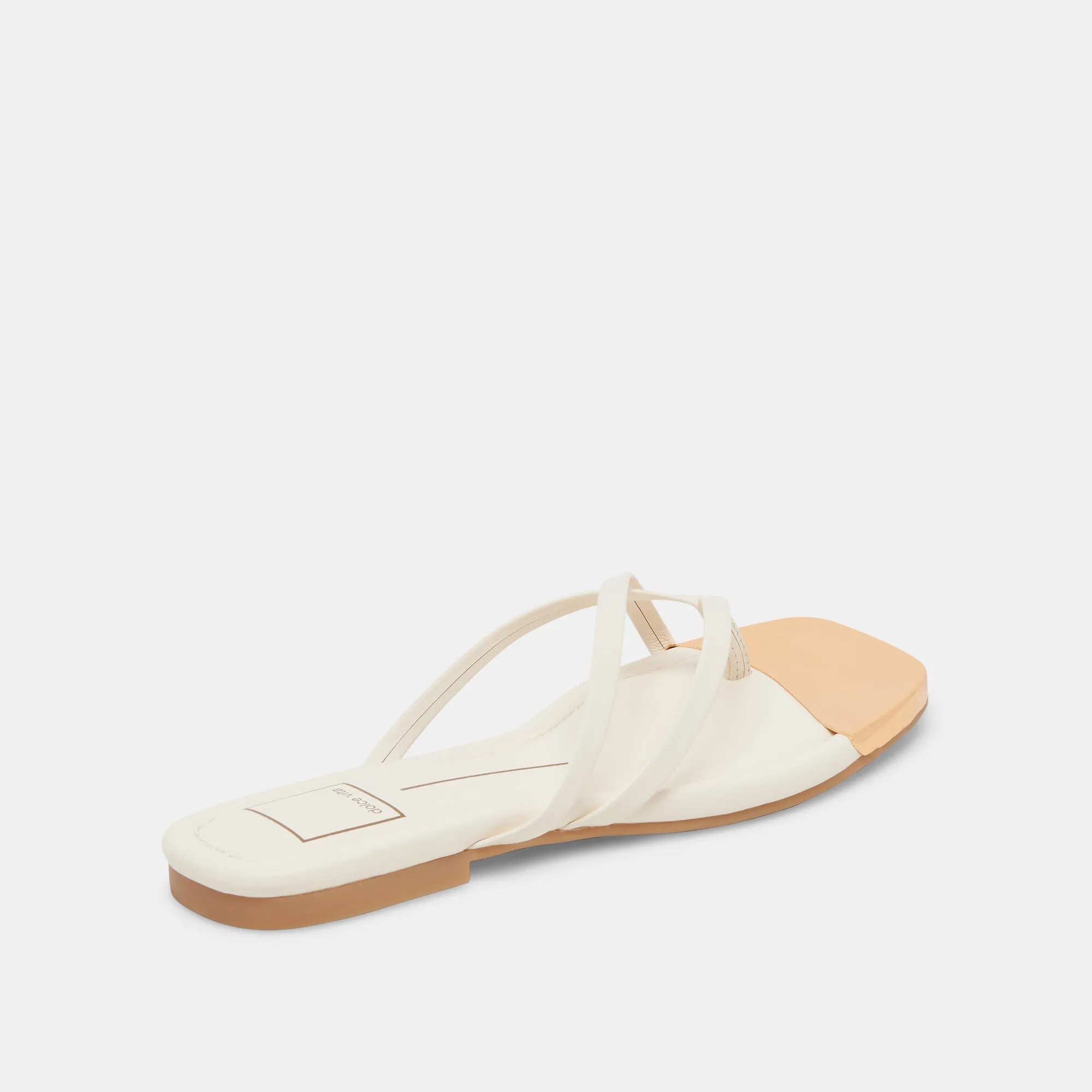 Flight Day LAGUNA SANDALS OFF WHITE LEATHER