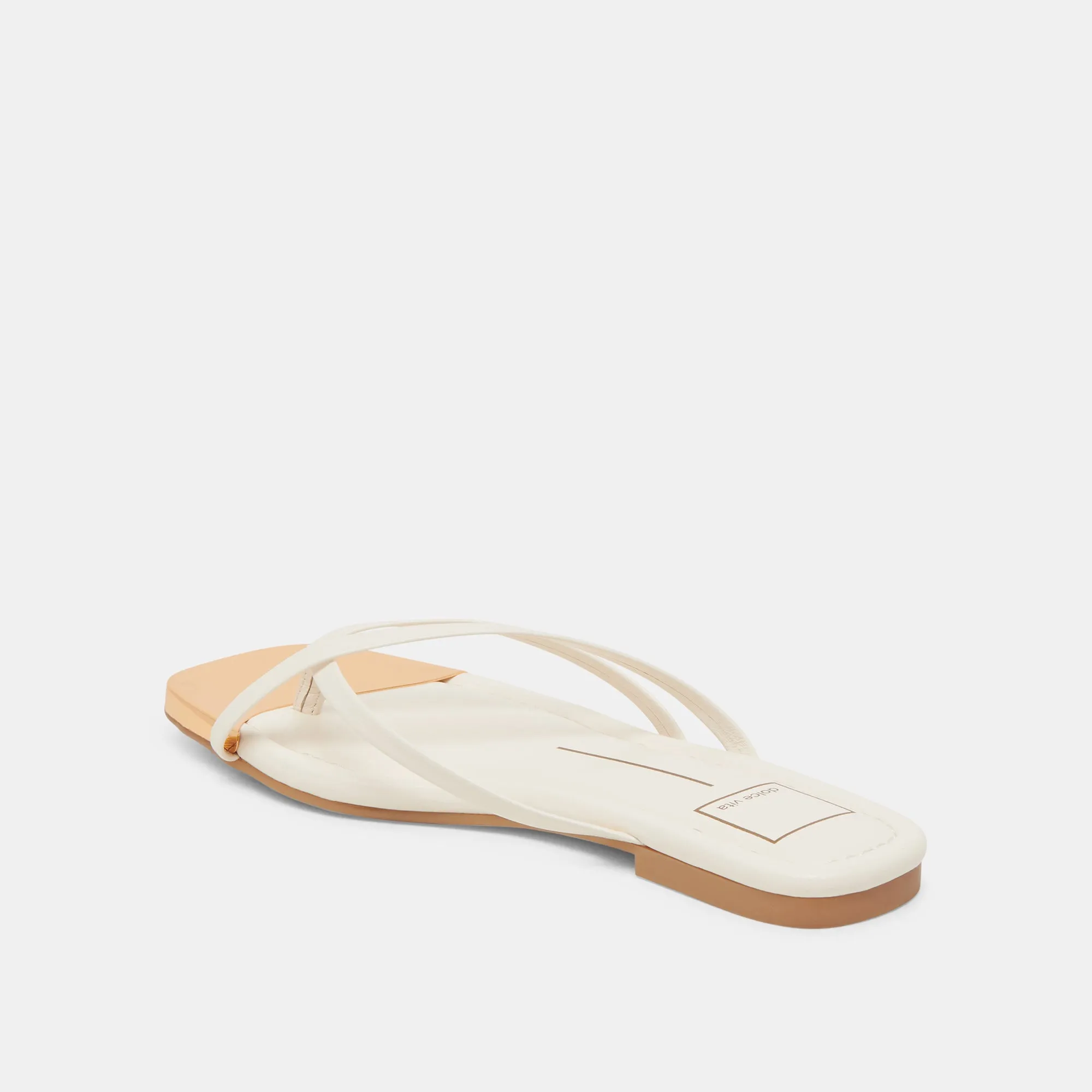 Stylish Support LAGUNA SANDALS OFF WHITE LEATHER